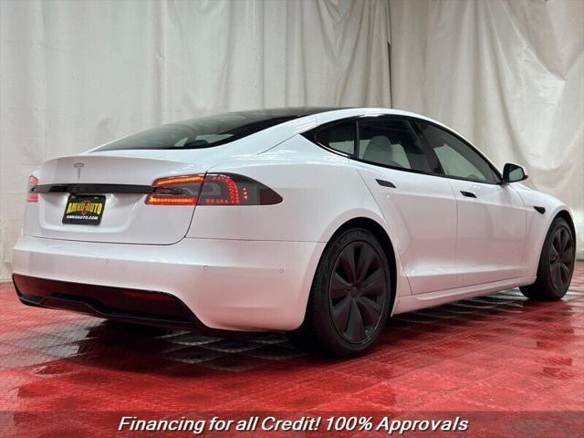 used 2021 Tesla Model S car, priced at $38,985