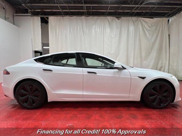 used 2021 Tesla Model S car, priced at $38,985