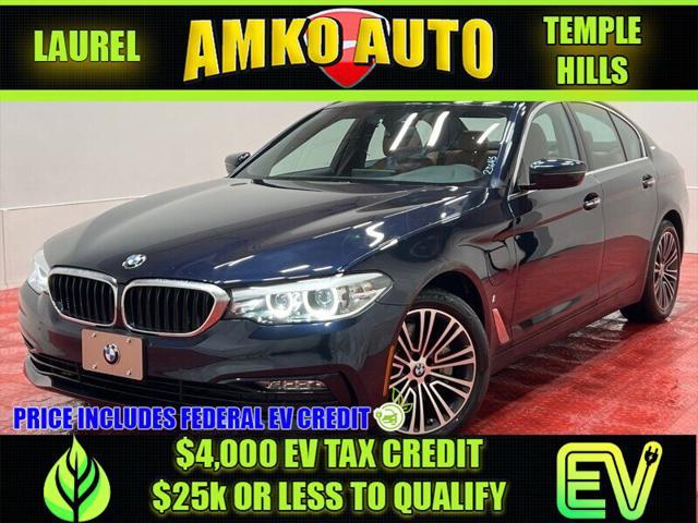 used 2018 BMW 530e car, priced at $19,985