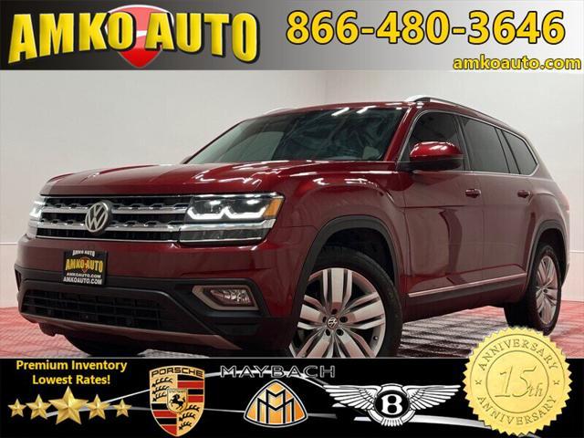 used 2018 Volkswagen Atlas car, priced at $19,250