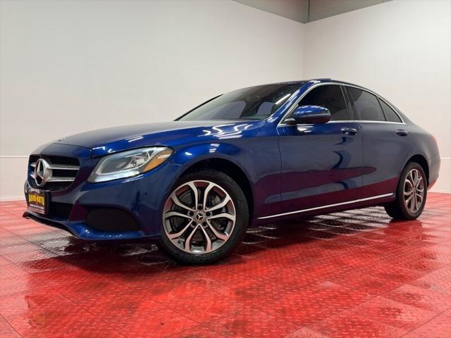 used 2018 Mercedes-Benz C-Class car, priced at $13,999