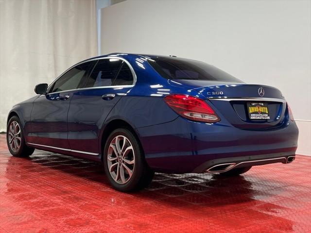 used 2018 Mercedes-Benz C-Class car, priced at $13,999