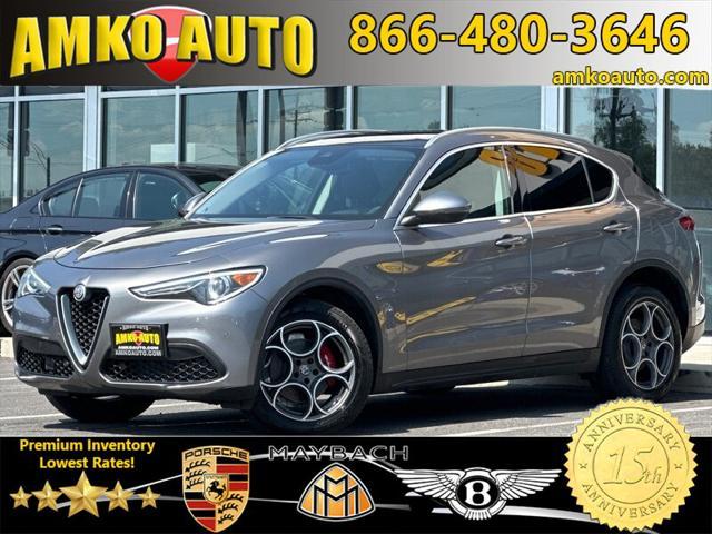 used 2018 Alfa Romeo Stelvio car, priced at $13,900