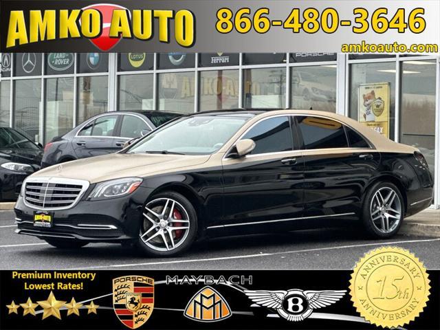 used 2018 Mercedes-Benz S-Class car, priced at $28,585