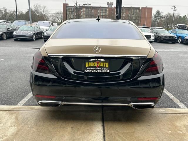 used 2018 Mercedes-Benz S-Class car, priced at $28,585