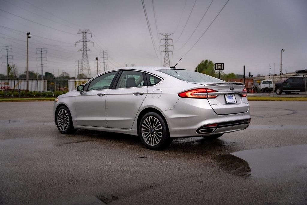 used 2018 Ford Fusion car, priced at $19,995