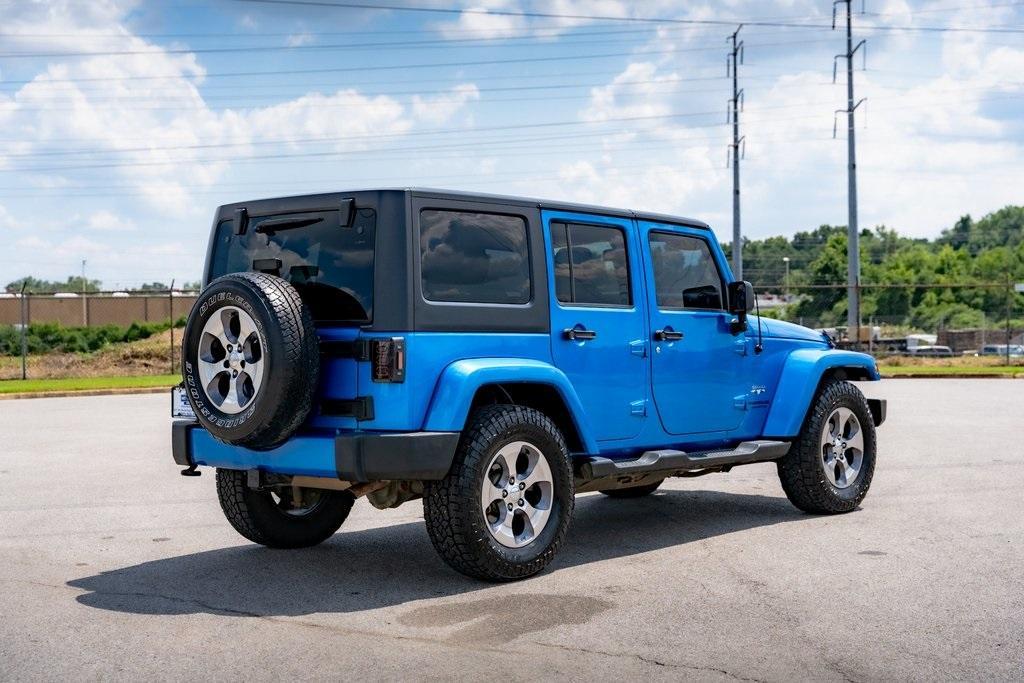 used 2016 Jeep Wrangler Unlimited car, priced at $17,471