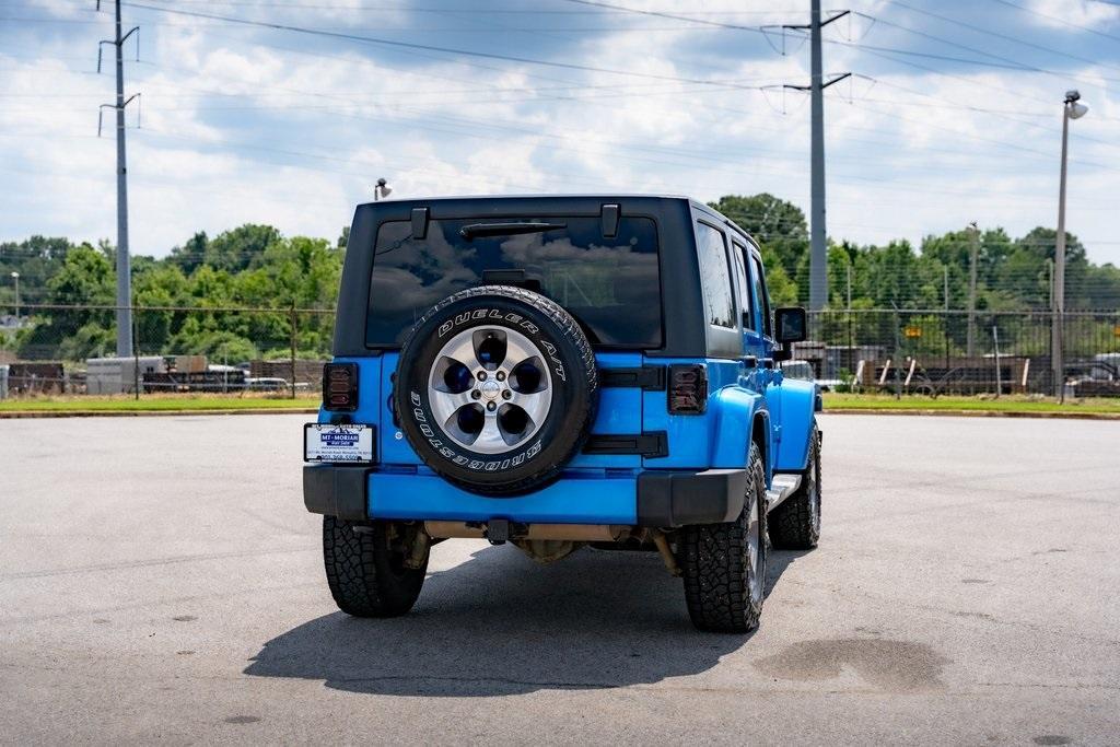 used 2016 Jeep Wrangler Unlimited car, priced at $17,471