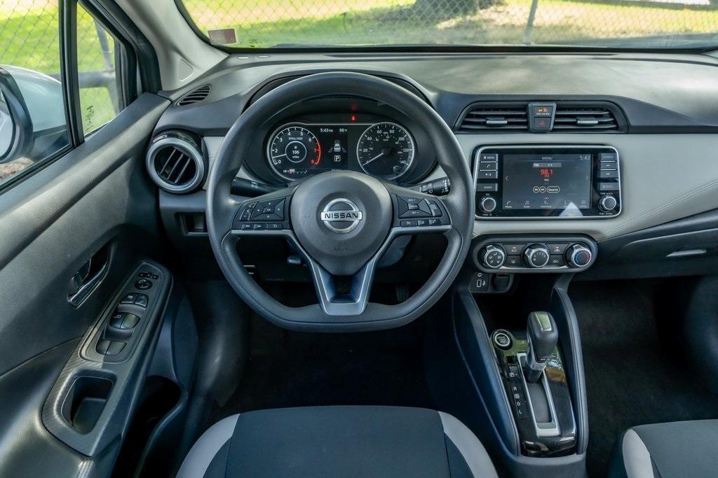 used 2020 Nissan Versa car, priced at $18,799