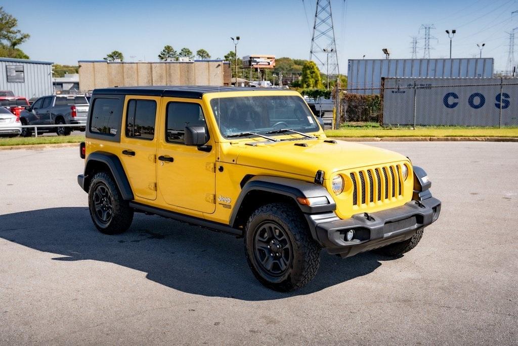 used 2019 Jeep Wrangler Unlimited car, priced at $27,548