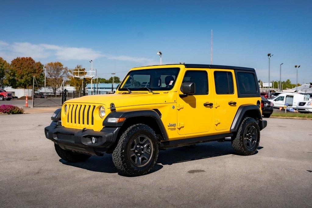 used 2019 Jeep Wrangler Unlimited car, priced at $27,548