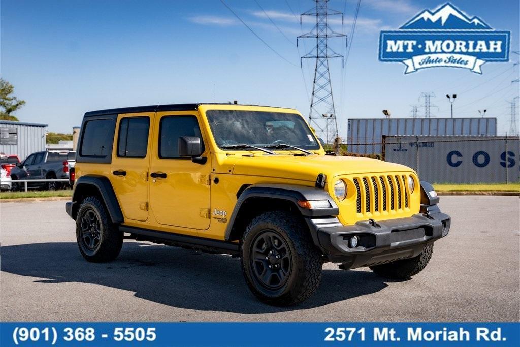 used 2019 Jeep Wrangler Unlimited car, priced at $27,548