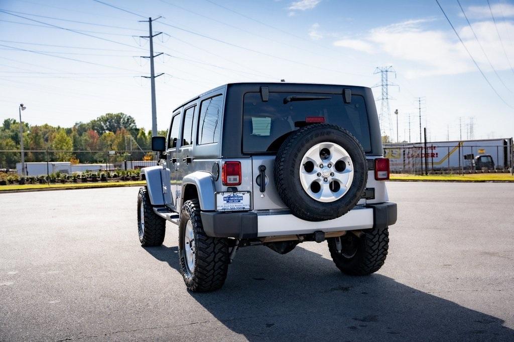 used 2015 Jeep Wrangler Unlimited car, priced at $20,456