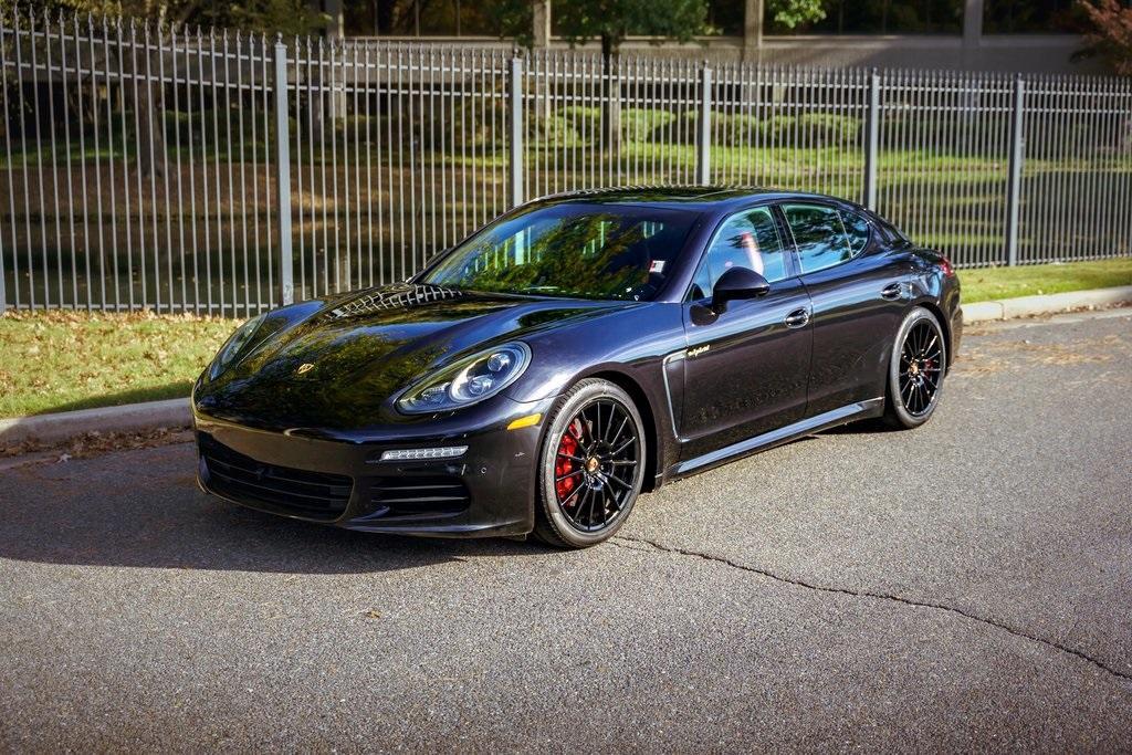 used 2014 Porsche Panamera e-Hybrid car, priced at $25,900