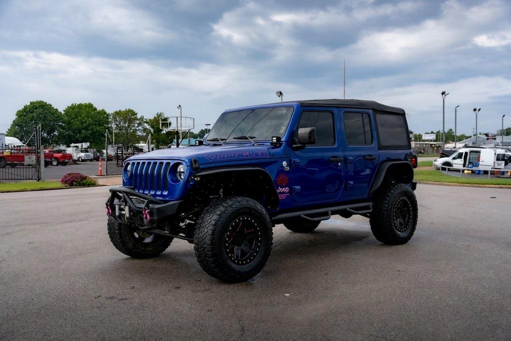 used 2019 Jeep Wrangler Unlimited car, priced at $28,349