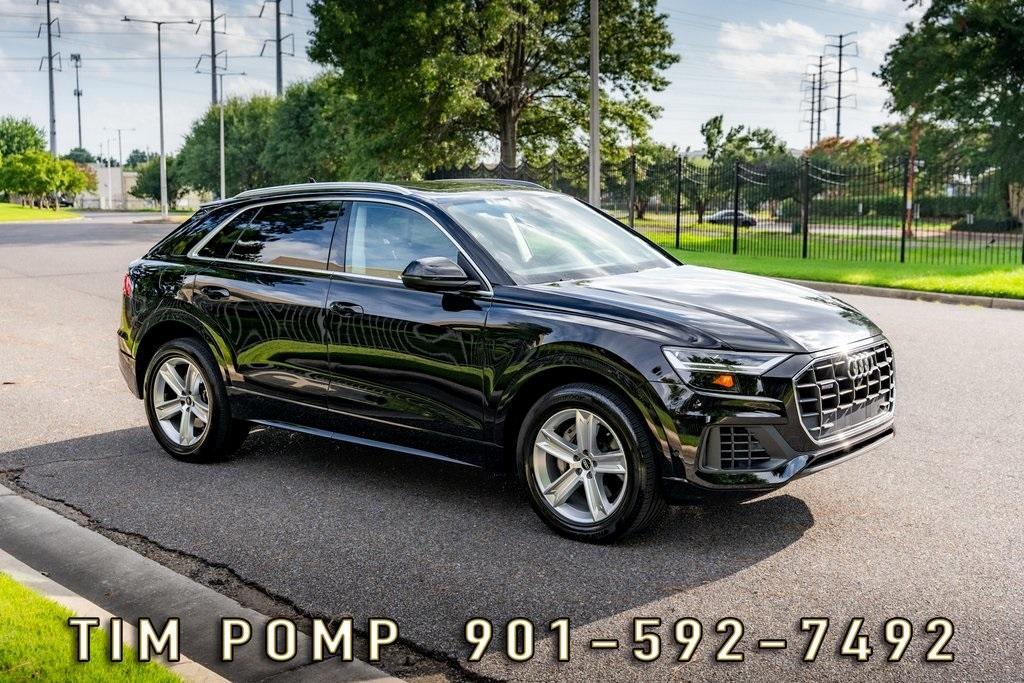 used 2021 Audi Q8 car, priced at $43,500