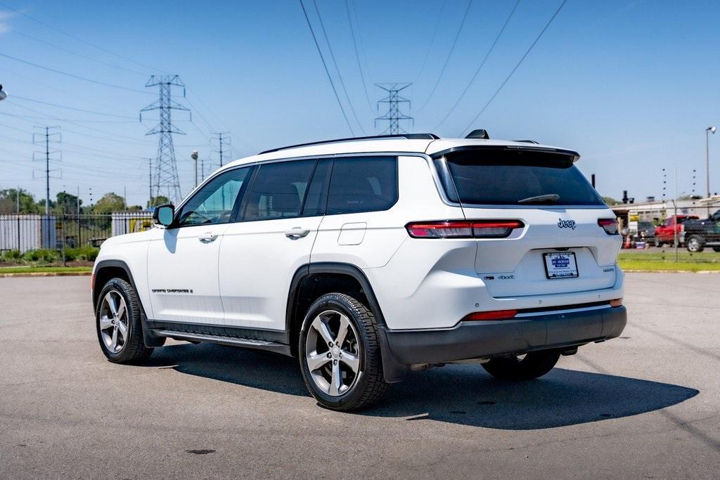 used 2021 Jeep Grand Cherokee L car, priced at $30,140