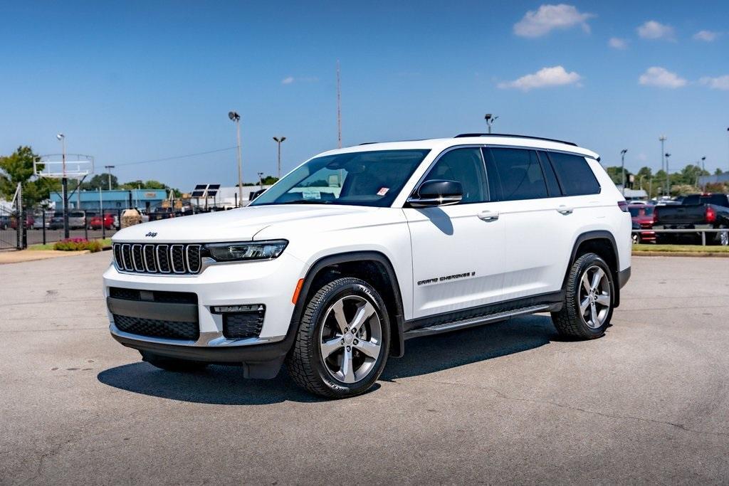 used 2021 Jeep Grand Cherokee L car, priced at $30,140