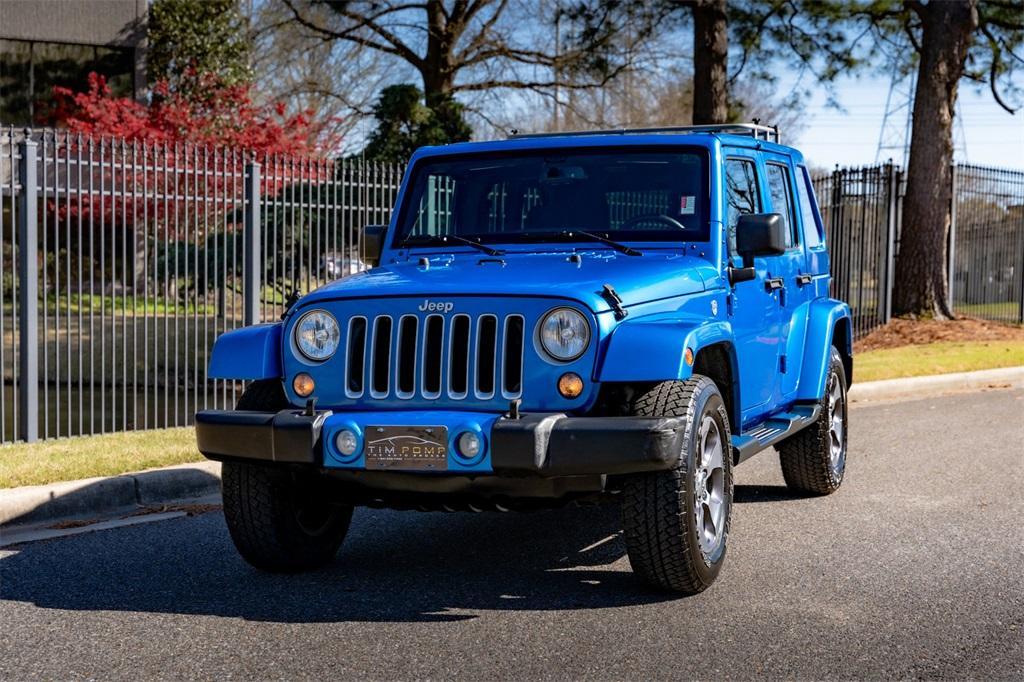 used 2016 Jeep Wrangler Unlimited car, priced at $21,977