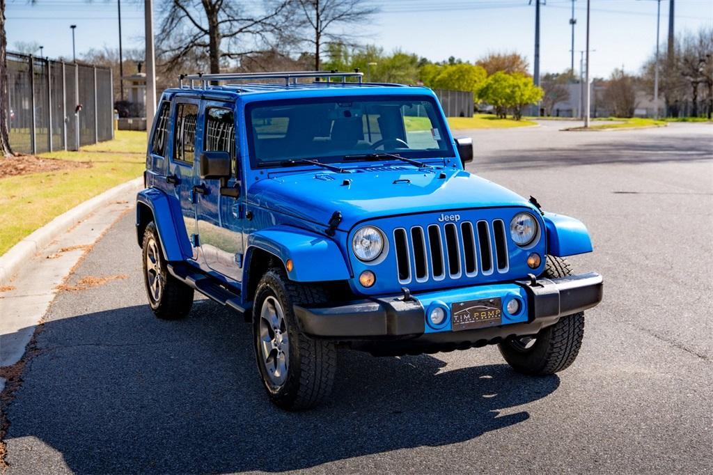 used 2016 Jeep Wrangler Unlimited car, priced at $21,977