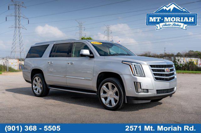 used 2018 Cadillac Escalade ESV car, priced at $31,750