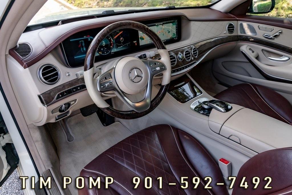 used 2018 Mercedes-Benz S-Class car, priced at $31,500