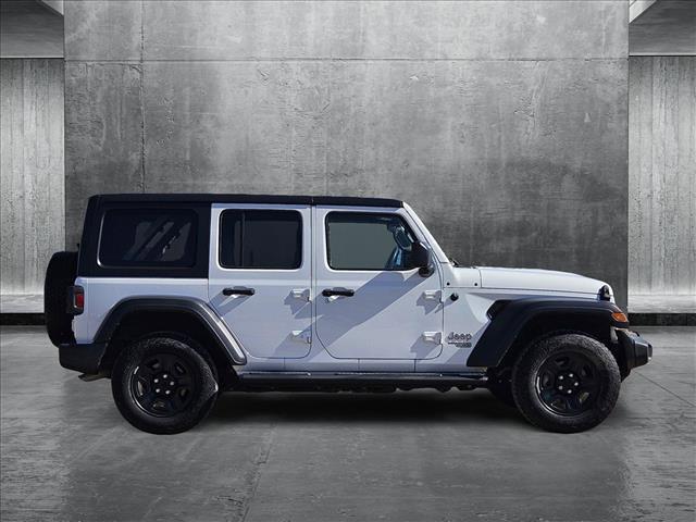 used 2021 Jeep Wrangler Unlimited car, priced at $27,880