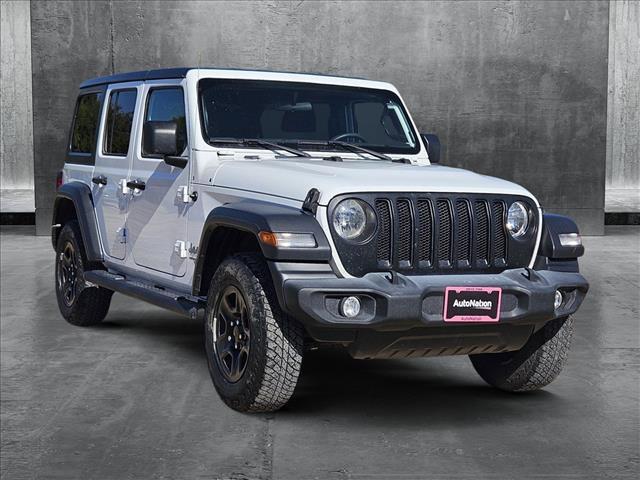 used 2021 Jeep Wrangler Unlimited car, priced at $27,880