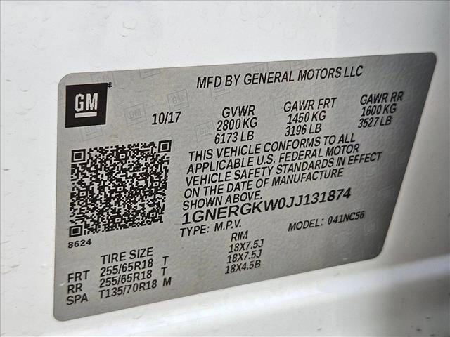 used 2018 Chevrolet Traverse car, priced at $19,995