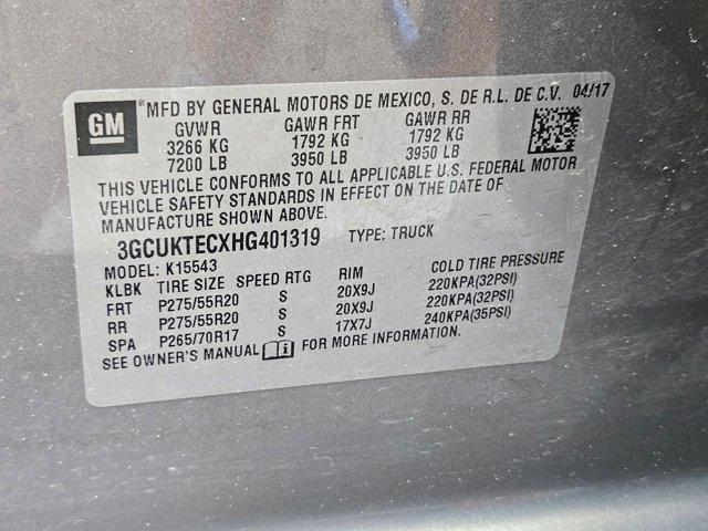 used 2017 Chevrolet Silverado 1500 car, priced at $31,888