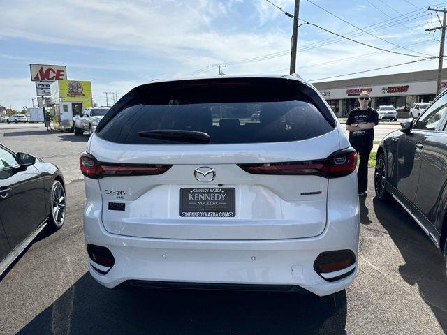 new 2025 Mazda CX-70 car, priced at $55,300