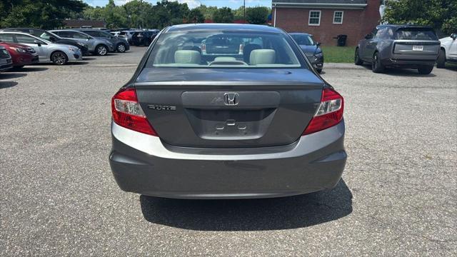 used 2012 Honda Civic car, priced at $5,495