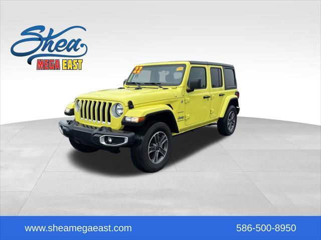 used 2023 Jeep Wrangler car, priced at $33,900