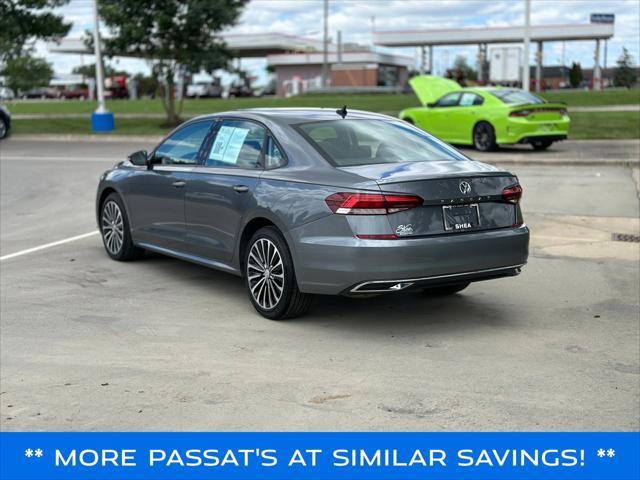 used 2022 Volkswagen Passat car, priced at $19,447