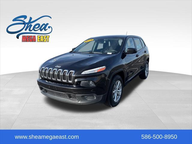 used 2015 Jeep Cherokee car, priced at $9,989