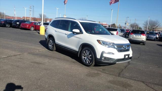 used 2021 Honda Pilot car, priced at $36,586