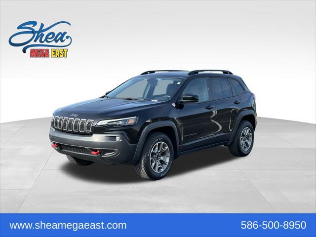 used 2022 Jeep Cherokee car, priced at $24,645