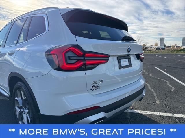 used 2022 BMW X3 car, priced at $27,989