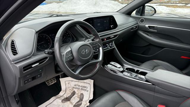 used 2021 Hyundai Sonata car, priced at $18,989