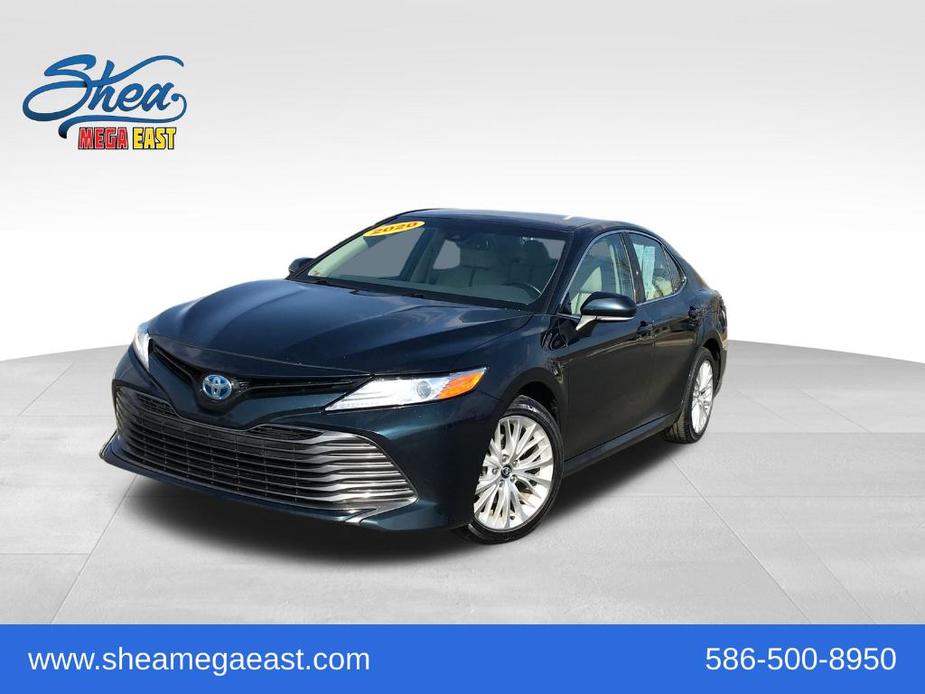 used 2020 Toyota Camry Hybrid car, priced at $21,300