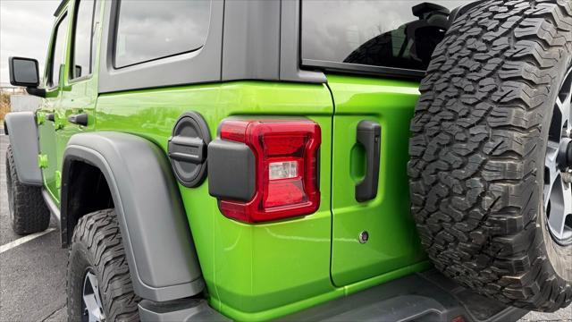 used 2018 Jeep Wrangler Unlimited car, priced at $35,301