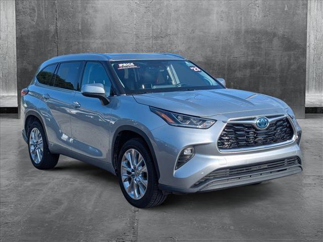 used 2023 Toyota Highlander Hybrid car, priced at $42,995