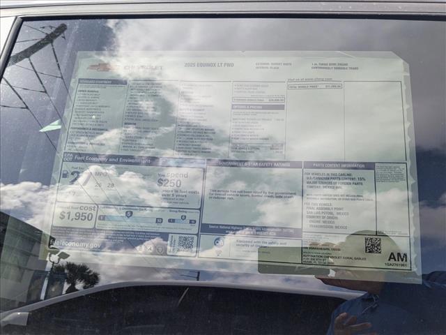 new 2025 Chevrolet Equinox car, priced at $21,080