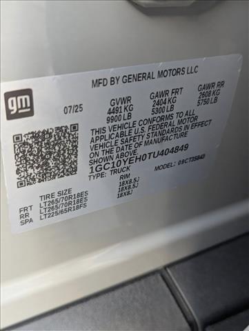 new 2026 Chevrolet Silverado EV car, priced at $58,994