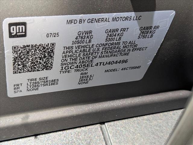 new 2026 Chevrolet Silverado EV car, priced at $88,606