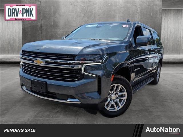 used 2021 Chevrolet Suburban car, priced at $49,676