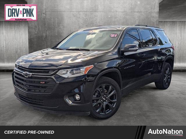 used 2021 Chevrolet Traverse car, priced at $28,321