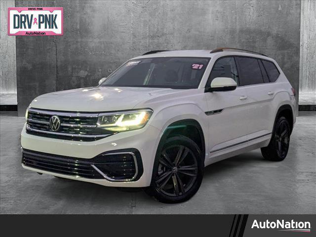 used 2021 Volkswagen Atlas car, priced at $28,995