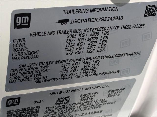 new 2025 Chevrolet Silverado 1500 car, priced at $36,558