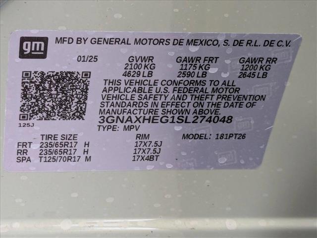 new 2025 Chevrolet Equinox car, priced at $22,995